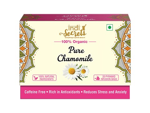 indiSecrets Pure Chamomile Tea, 88 g