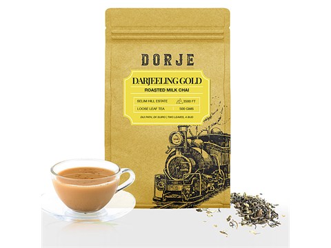 Dorje Roasted Milk Chai - Darjeeling Gold, Rich & Aromatic, Organic, 500 g