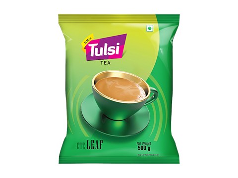 Tulsi Tea CTC Leaf Chai Patti/Tea Powder, 500 g