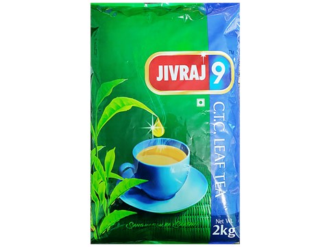 Jivraj9 CTC Leaf Tea, 2 kg