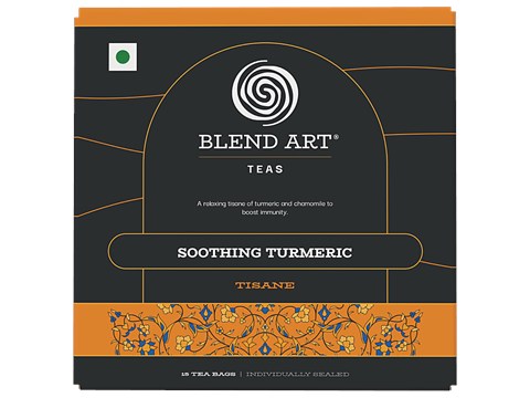 Blend Art Teas Soothing Turmeric Tea Tisane, 30 g