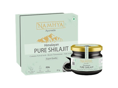 Namhya Himalayan Pure Shilajit Resin, 20 g
