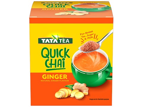 Tata Tea Quick Chai - Ginger, 140 g