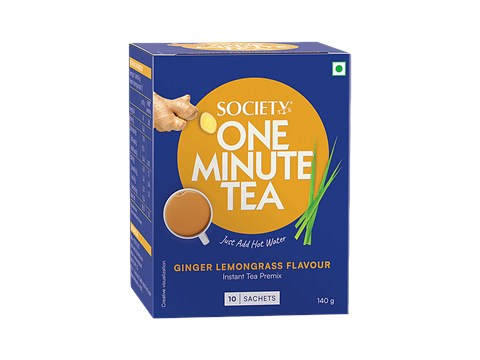 Society Premix Ginger Tea + Lemon Grass Tea, 140 g