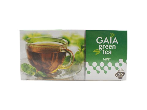Gaia  Green Tea - Mint, 50 g