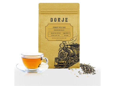 Dorje First Flush Darjeeling Black Tea - With Intense Fruity Flavour, 250 g