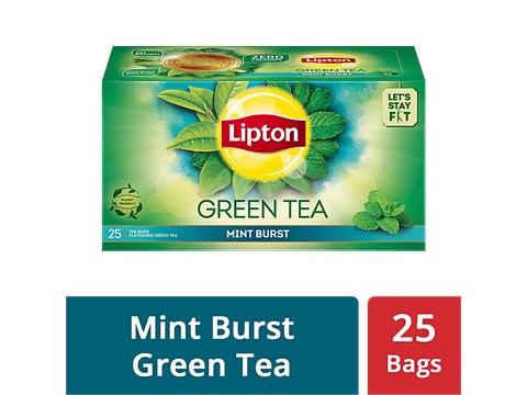Lipton Mint Burst Green Tea, 32.5 g