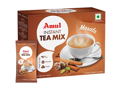 Amul Instant Tea Mix - Masala, 140 g