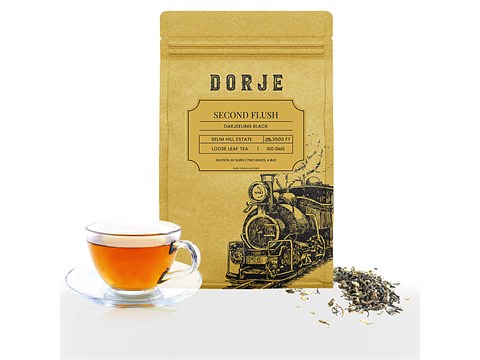 Dorje Second Flush Darjeeling Black Tea - With Strong Colour & Bold Flavour, 250 g