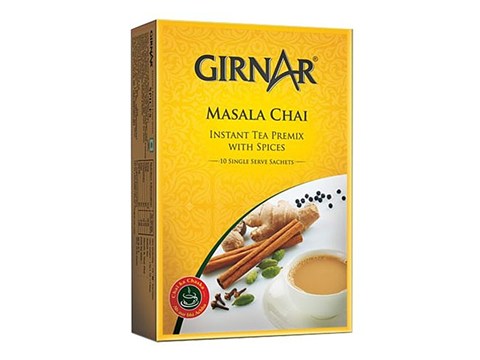Girnar Instant Tea Bag - Premix With Masala, 10 pcs