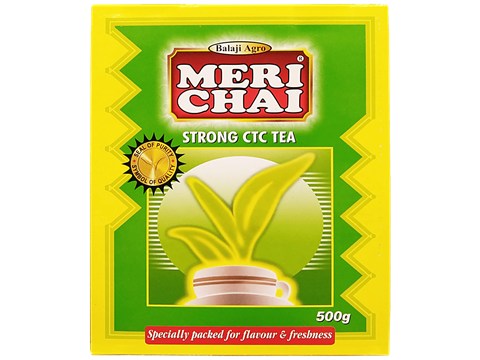 Meri Chai Strong CTC Tea - Packed For Flavour & Freshness, 500 g