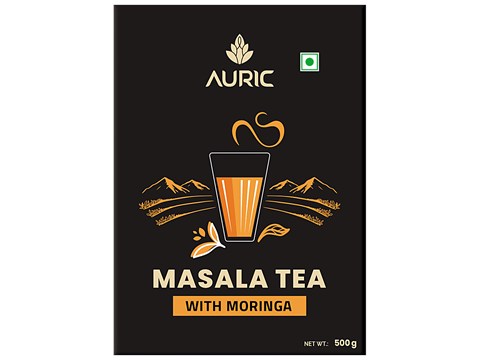 Auric Kadak Moringa Masala Tea - Black Tea, 500 g