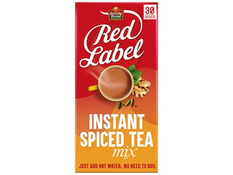 Red Label Instant Spiced Tea Mix - Rich Flavour & Aroma, Add Hot Water, 390 g