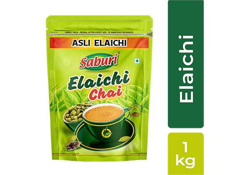 Saburi Elaichi Tea/Chai - Rich Flavour & Aroma, 1 kg