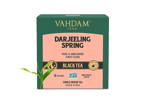 Vahdam Darjeeling Spring First Flush Black Tea, 30 g