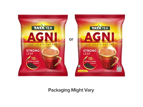 Tata Tea Agni Strong Blend, With 10% Extra Strong Leaves, 500 g