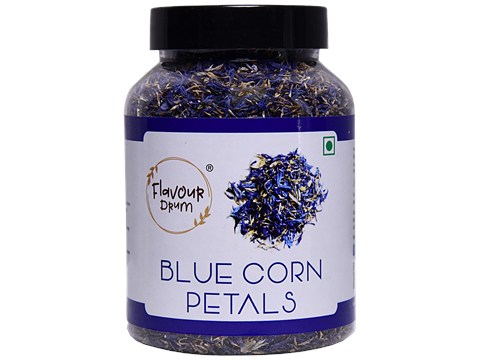 Flavour Drum Blue Corn Petals - Loaded With Nutrients, 30 g