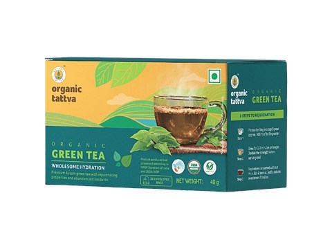 Organic Tattva Green Tea, 40 g