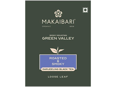 Makaibari Smokey Mountain Green Valley Roasted & Smoky Darjeeling Loose Leaf Tea, 250 g