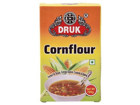 Druk Corn Flour - Thickening Agent, Earthy Flavour, High In Fibre, 100 g