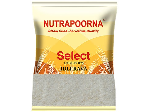 Nutrapoorna Idli Rava - Premium, Fresh, Rich In Nutrients, 500 g
