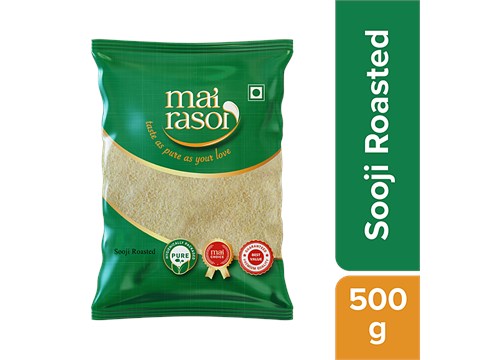 Mai Rasoi Roasted Sooji/Rava, 500 g
