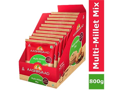 Aashirvaad Nature's Super Foods Multi-Millet Mix With Quinoa - Healthy, Rich In Fibre, 80 g