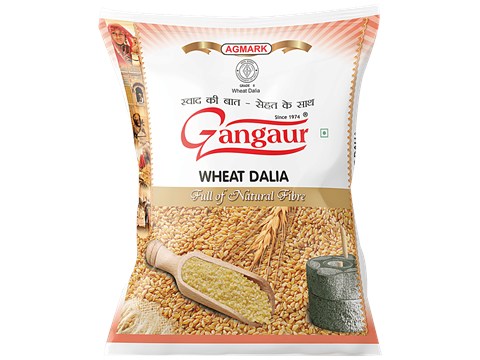 Gangaur Wheat Dalia - Fibre Rich, 1 kg