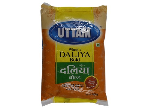 Uttam Wheat Daliya, 500 g