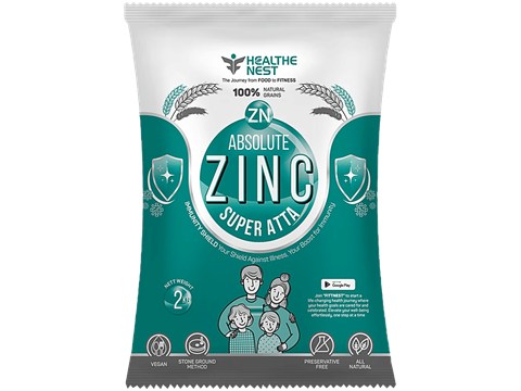 Healthe Nest Absolute Zinc Super Atta, 2 kg
