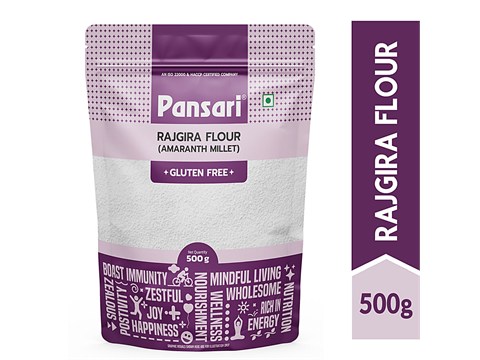 PANSARI Rajgira Flour - Amaranrg Millet, Gluten-free, 500 g