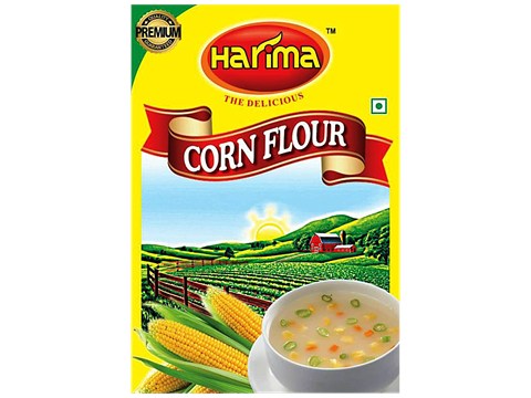 HARIMA  Corn Flour - Ideal For Baking & Pudding Cakes, Creamy Desserts, 100 g