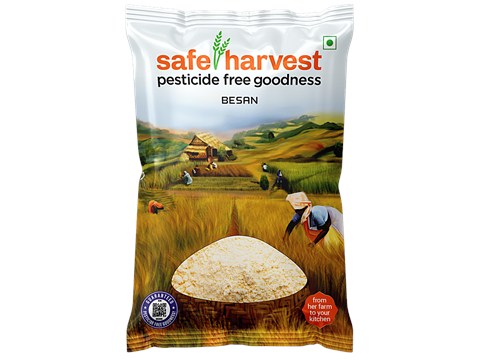Safe Harvest Besan/Kadale Hittu - Pesticide Free, 500 g