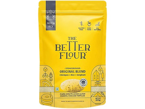 The Better Flour Original Blend Flour - Stoneground, Chickpea, Rice, Sorghum, 250 g