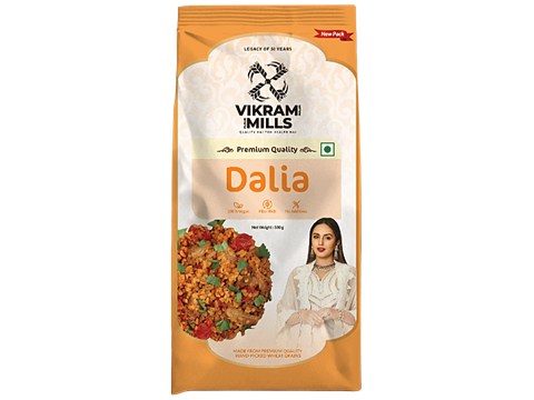Vikram Mills Premium Quality Dalia - Highly Nutritious, 500 g