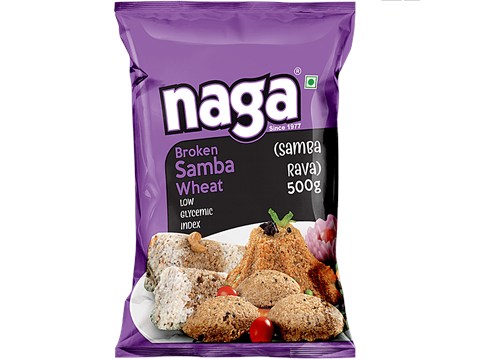 Naga Samba Broken Wheat, 500 g