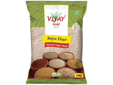 Vijay Gold Bajra Flour, 500 g