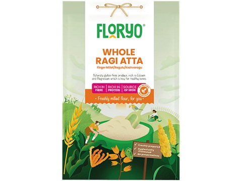 Floryo Whole Ragi Atta, 1 Kg