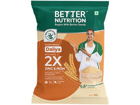 Better Nutrition Broken Wheat Daliya, 1 kg