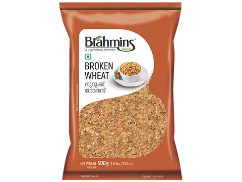 Brahmins Broken Wheat, 500 g