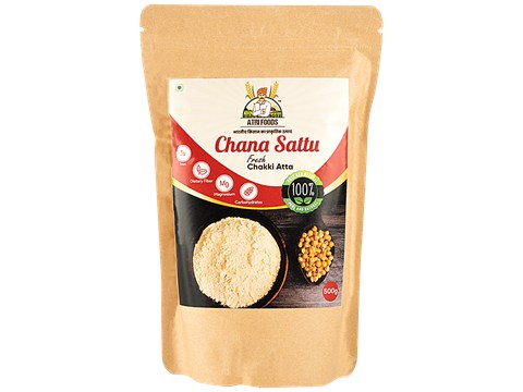 Atri Foods Chana Sattu Gram Flour, 500 g