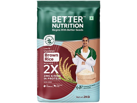 Better Nutrition Brown Rice - Low GI, Unpolished, 2 Kg