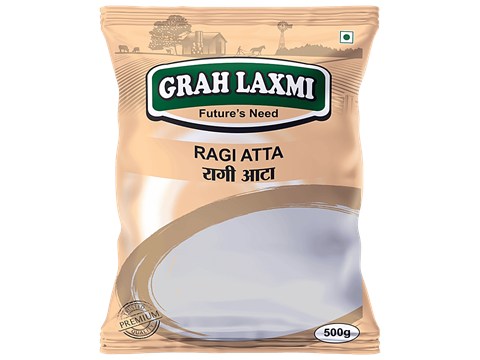 GRAH LAXMI Ragi Atta, 500 g