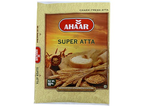 AHAAR Super Whole Wheat Atta, 10 kg