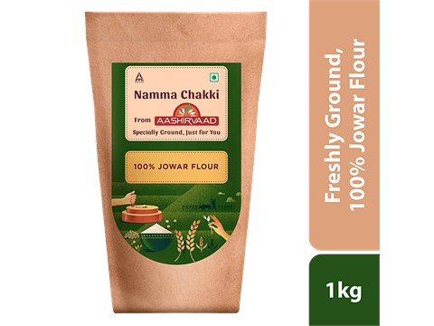 Aashirvaad Namma Chakki, Jowar Flour | Freshly Ground, 1 kg