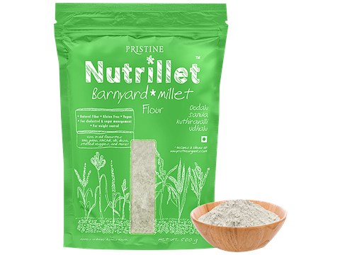 PRISTINE Nutrillet Barnyard Millet Flour, 500 g