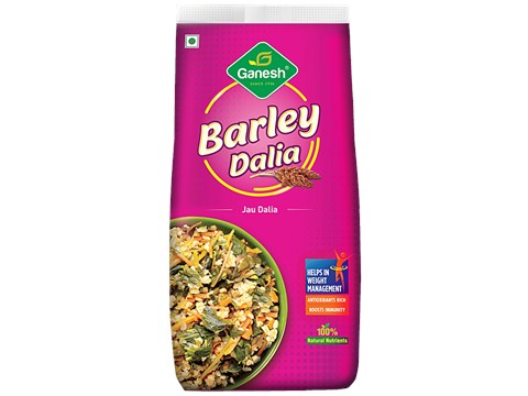 Ganesh Barley Dalia/Pearl Millet - Protein Rich, Helps In Weight Management, 500 g