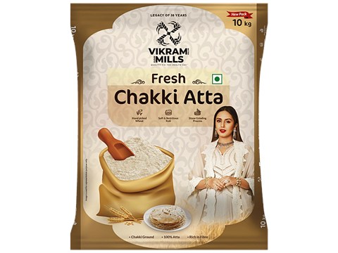 Vikram Mills Chakki Atta, 10 kg