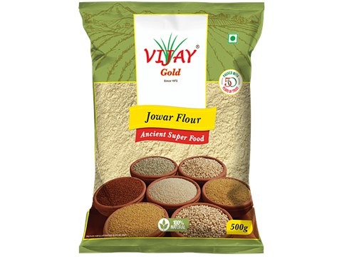 Vijay Gold Jowar Flour, 500 g