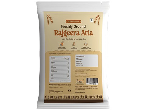 GoSwasthya's Amaranth Seeds/Rajgeera Atta, 1 kg